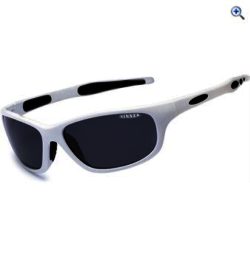 Sinner Rickard Sunglasses (Sintec/Smoke/Shiny White) - Colour: SHINY WHITE